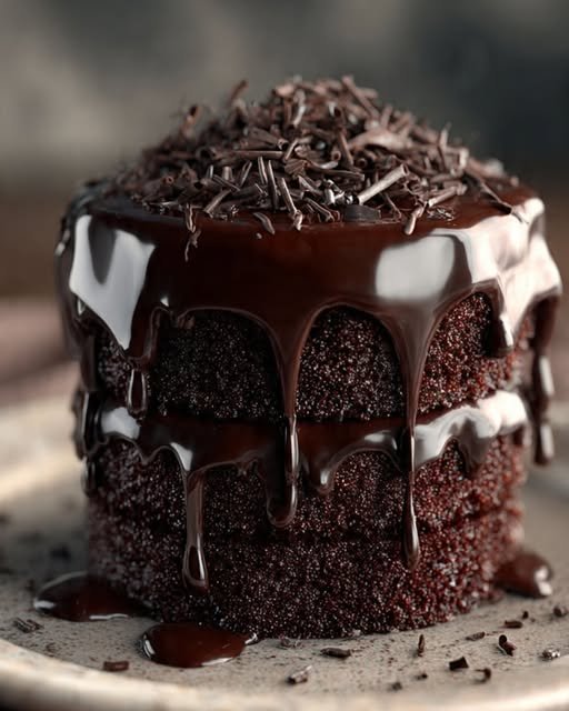 Decadent Chocolate Ganache Cake Recipe