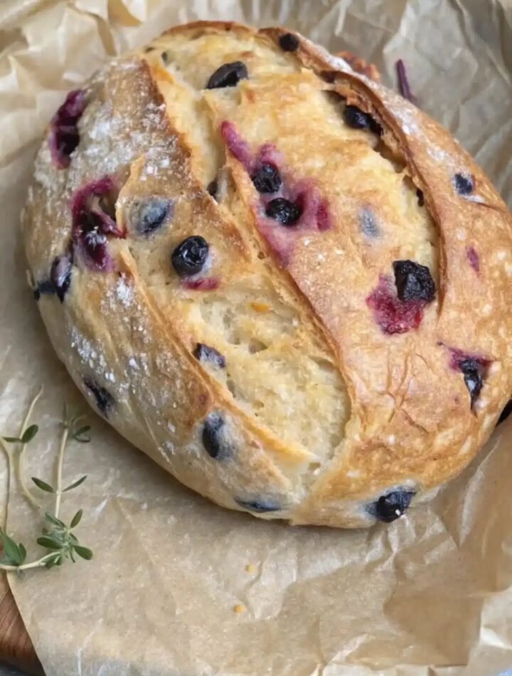 Blueberry Cream Cheese Loaf (Soft, Moist & Easy Recipe)