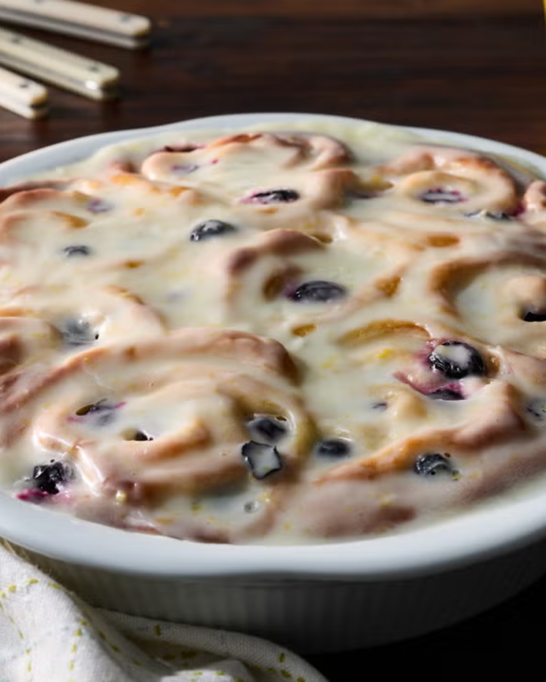 Blueberry Lemon Sweet Rolls