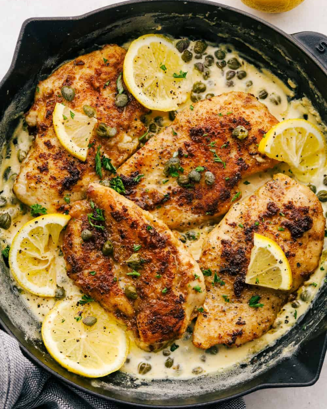 Creamy Lemon Chicken Piccata Recipe (Easy, Rich & Restaurant-Style)