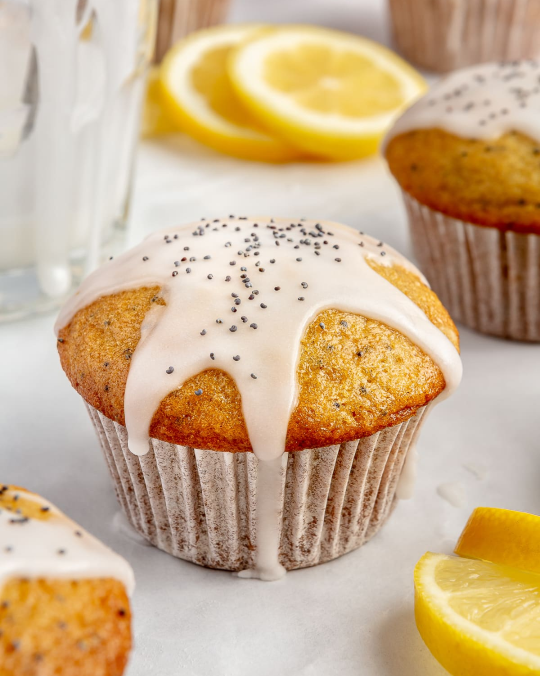 Lemon Poppy Seed Cupcakes