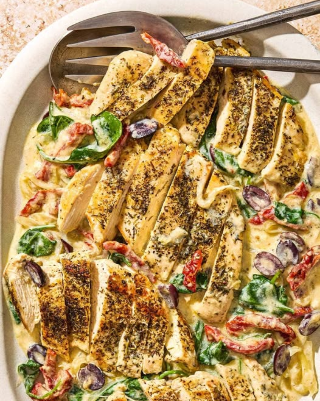 Sun Dried Tomato Chicken (No Heavy Cream)
