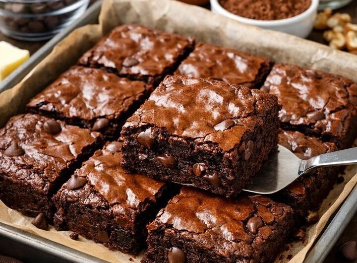 The Ultimate Fudgy Brownies Recipe – Rich, Gooey, and Chocolatey